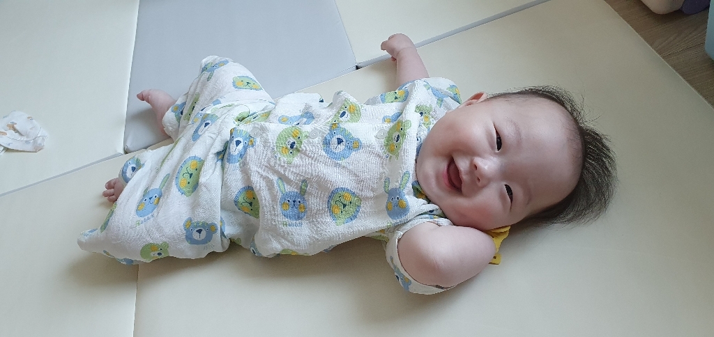 보누맘 동물친구 인견상하세트 리뷰 후기