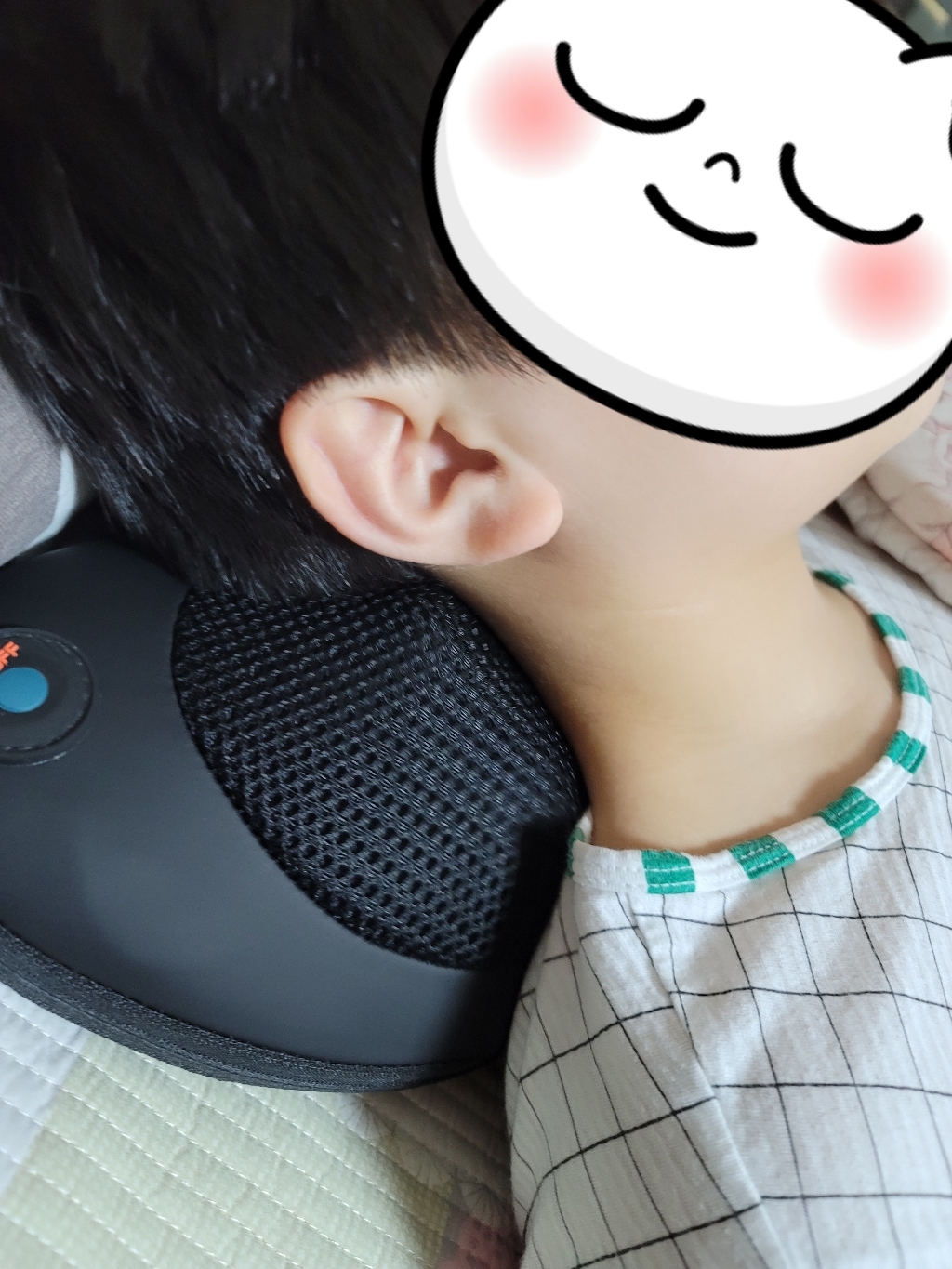 듀플렉스 쎄라웨어 목 마사지기 블랙 DP-NM07 리뷰후기