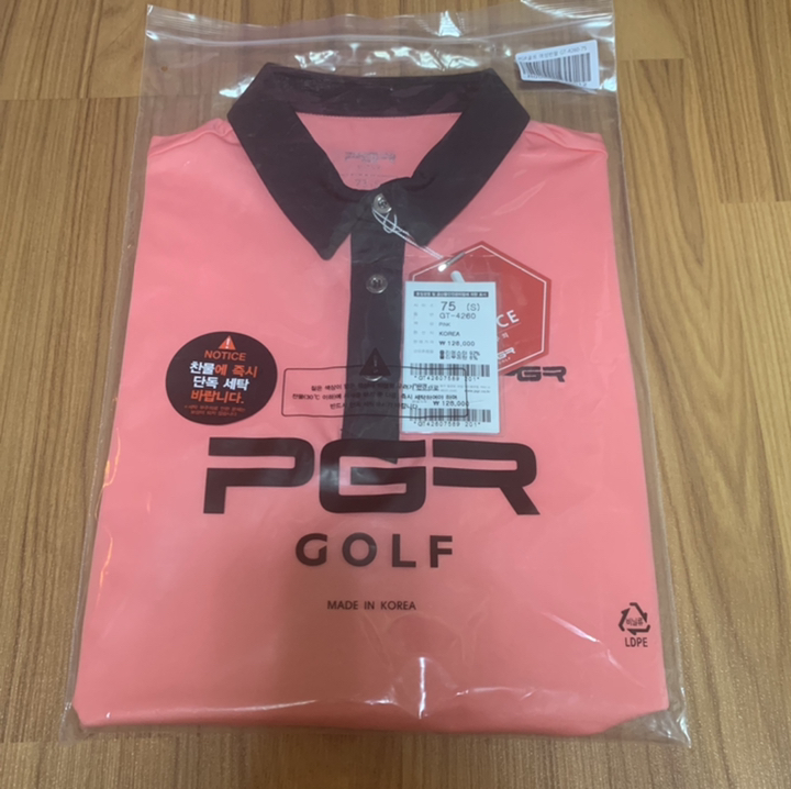 피지알골프 여성용 반팔 티셔츠 GT-4260 리뷰후기