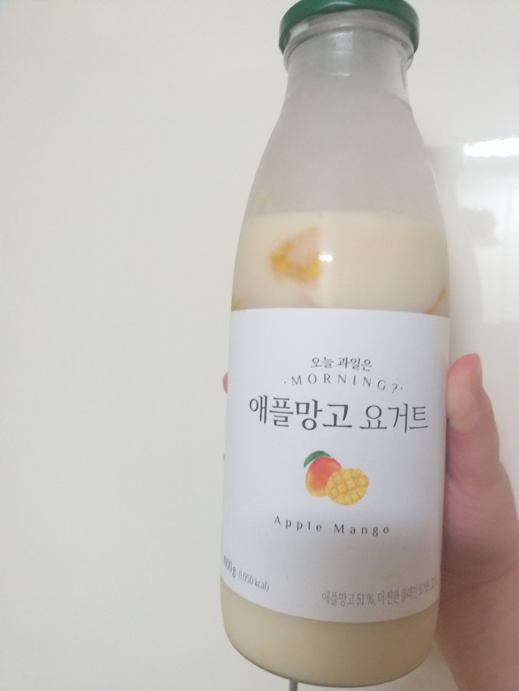 자연원 오늘과일은 모닝? 애플망고 요거트 리뷰후기