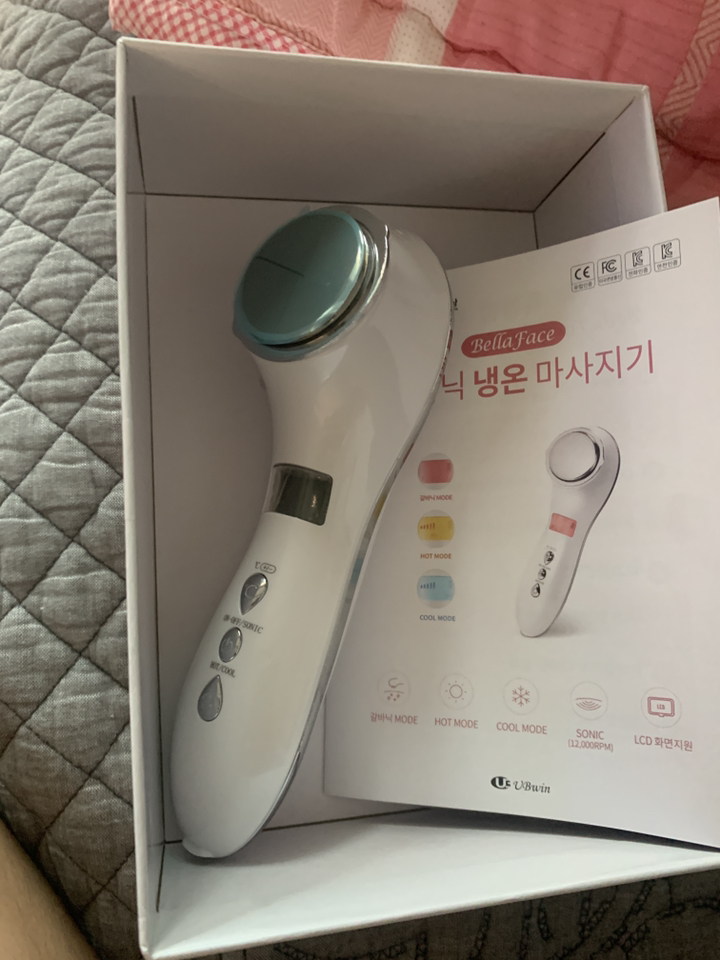벨라페이스 갈바닉 냉온 마사지기