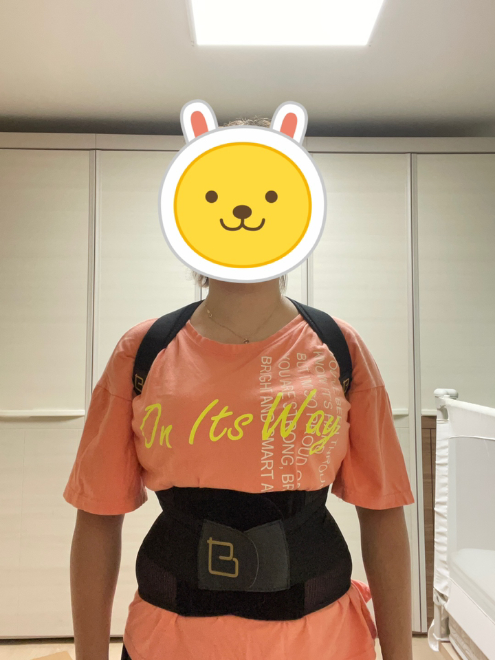 바름 바른자세밴드 블랙 M 리뷰후기