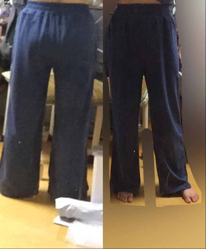 버블돌 여성용 레오 일자 이지 트레이닝 밴딩 통 바지