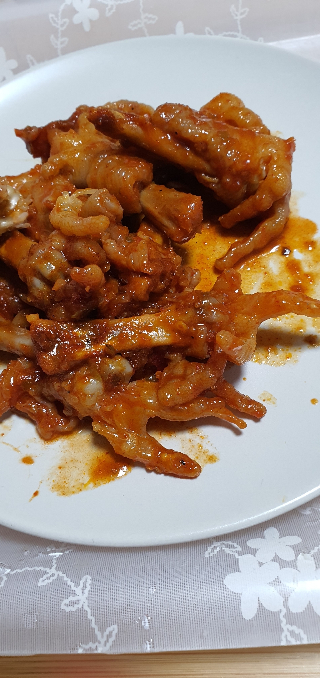 쉐프애 직화구이 튤립닭발 리뷰후기