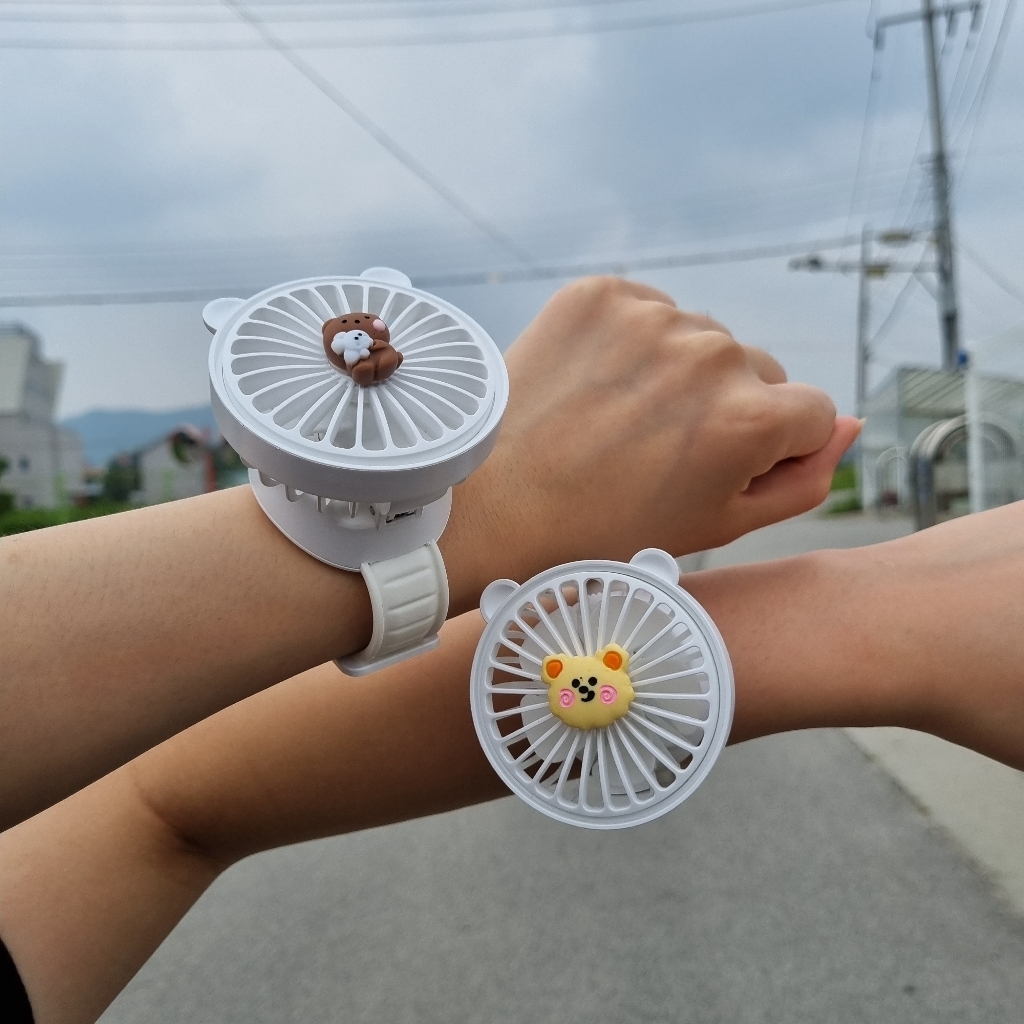 미니 손목 팔찌 시계 선풍기 휴대용 귀여운 무선 핸드 손풍기 리뷰 후기