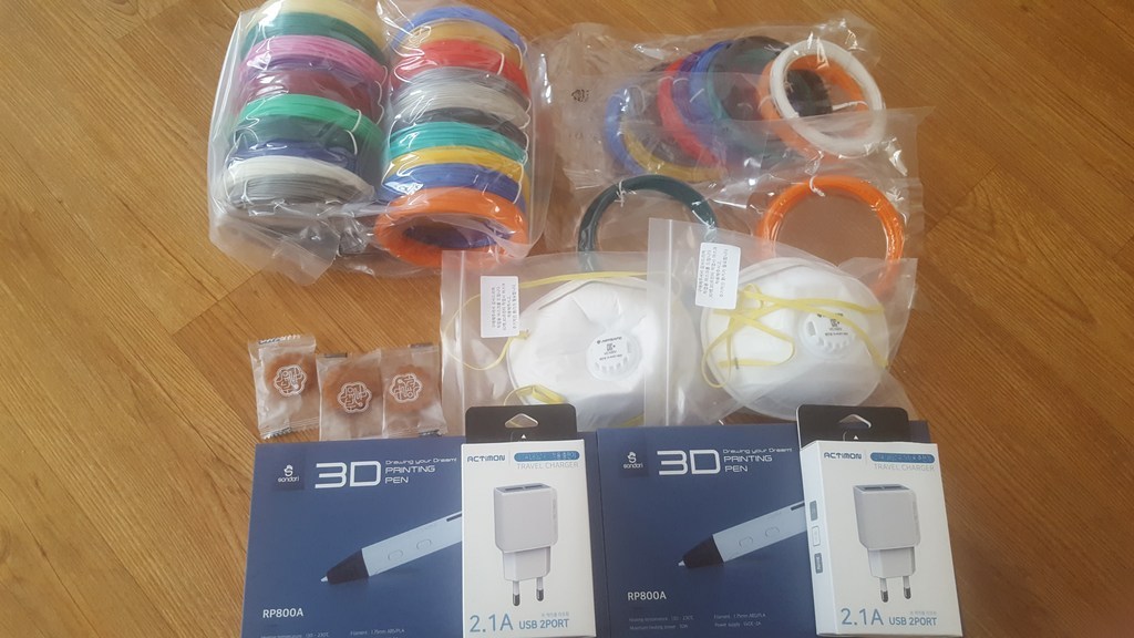 [국산 필라멘트 무료 제공 유튜브펜] 손도리 고급형 3D펜 R800A
