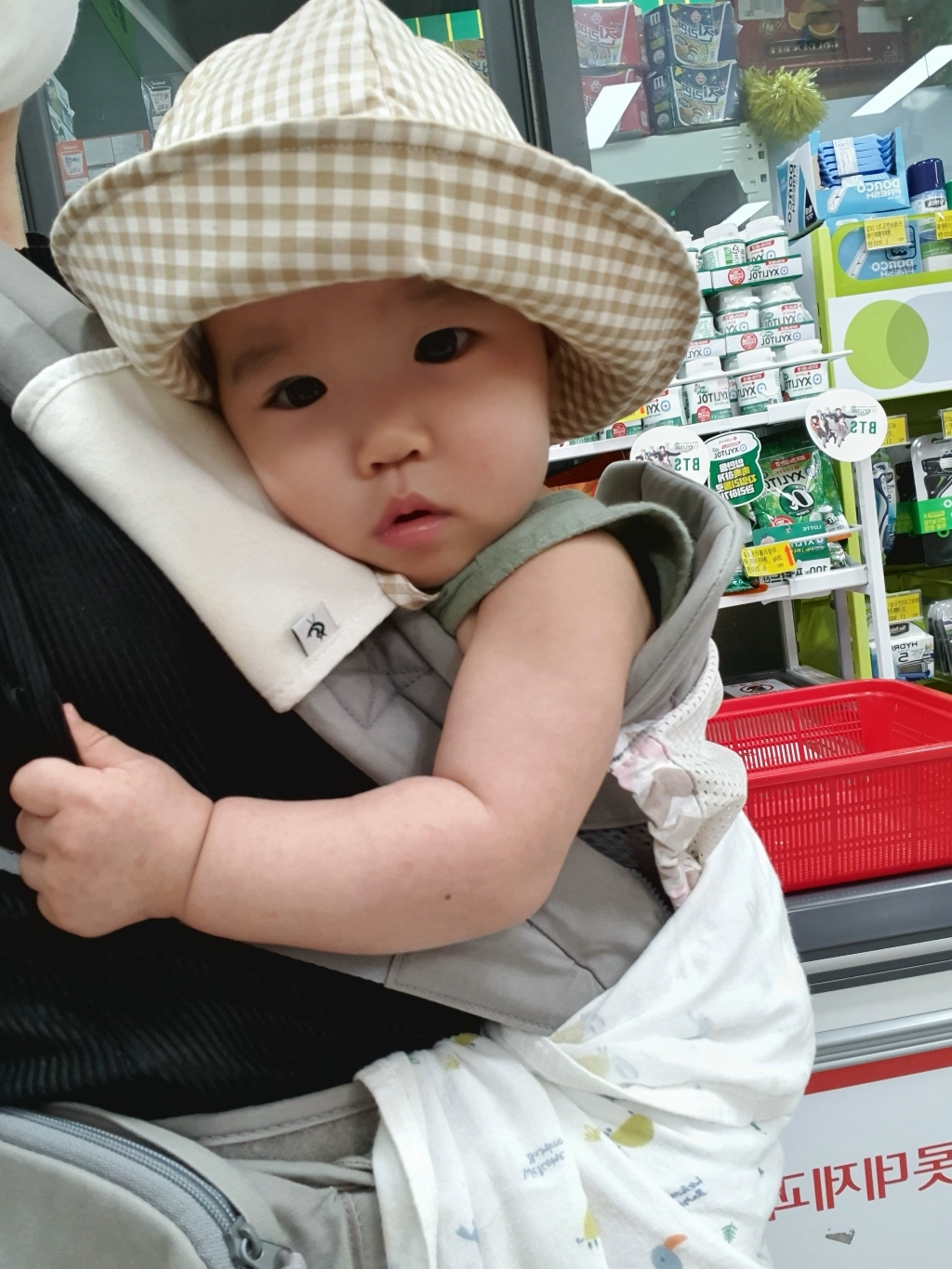 꿈두부 아동용 선샤인 벙거지 모자