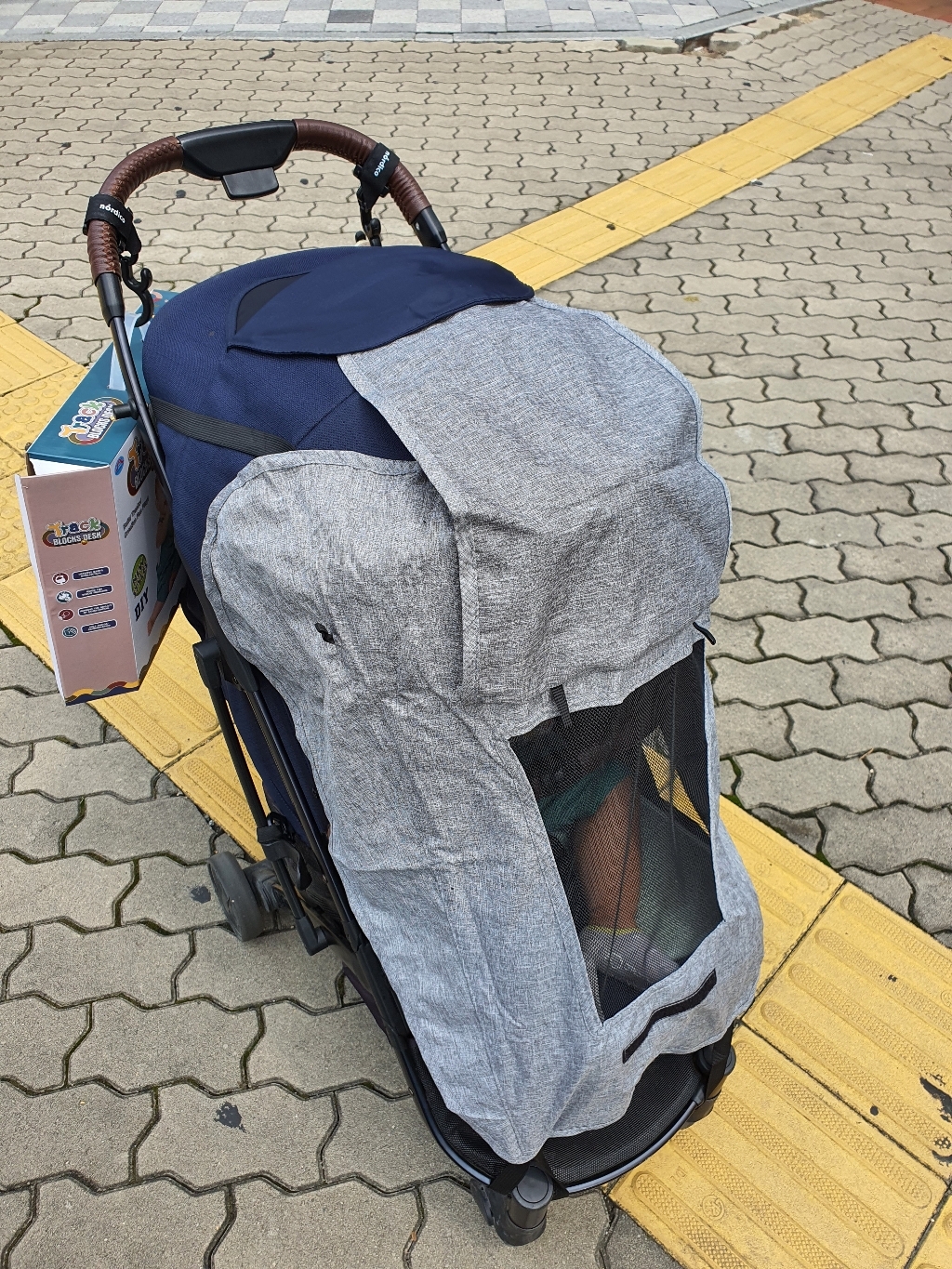 하이유니 앞보기 유모차 선쉐이드 차양막 햇빛 가리개