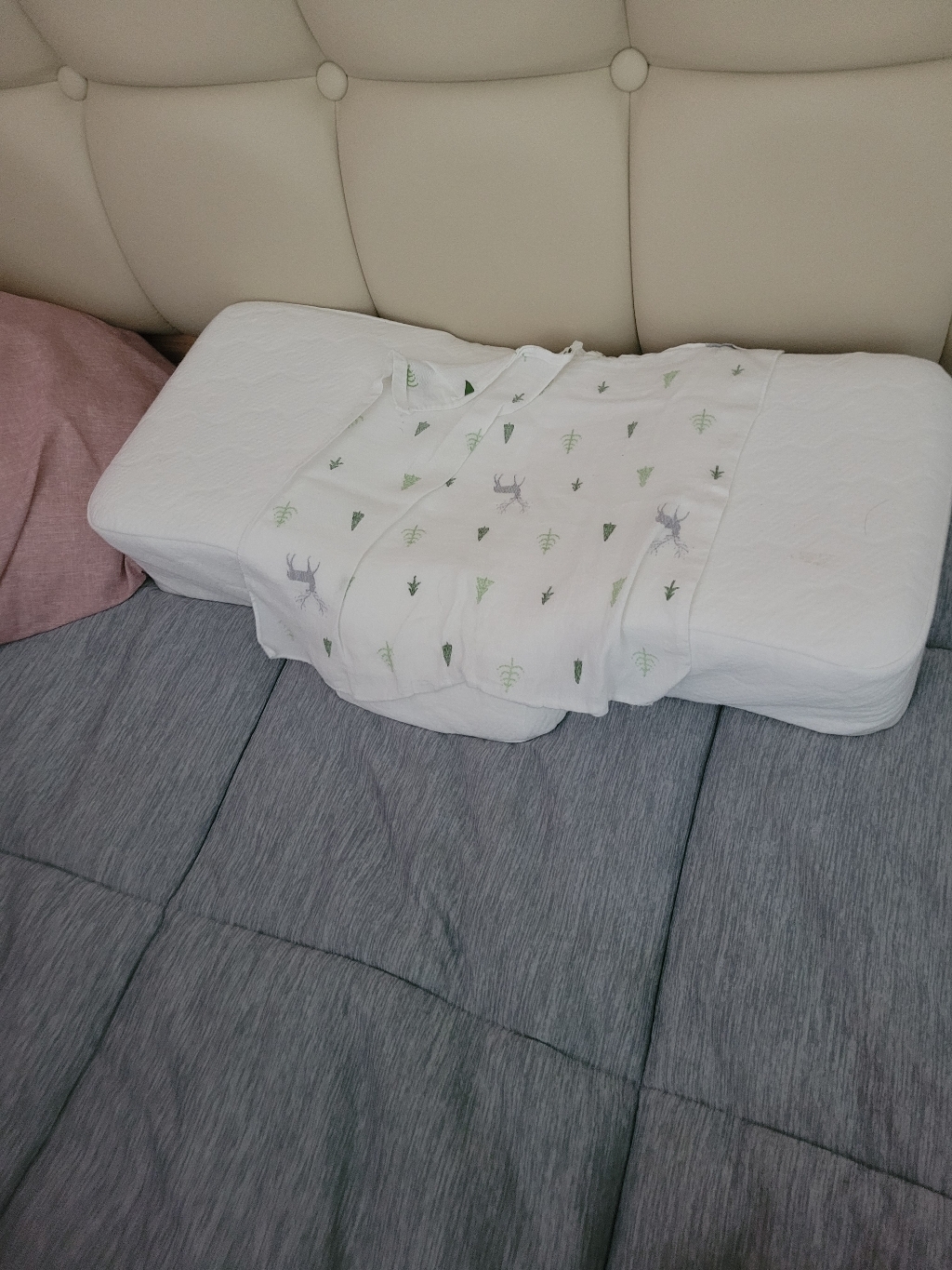 넥닥터 고밀도 메모리폼 경추베개 텐셀 겉커버 방수 속커버