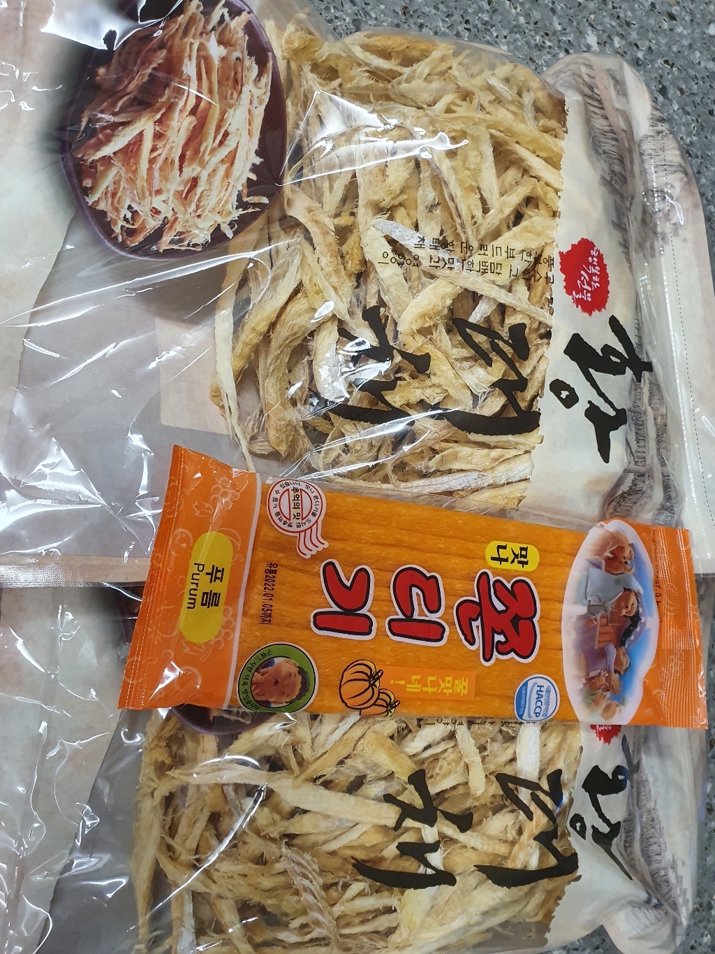 바다플러스 황태채 자연건조 황태포 해장국 안주
