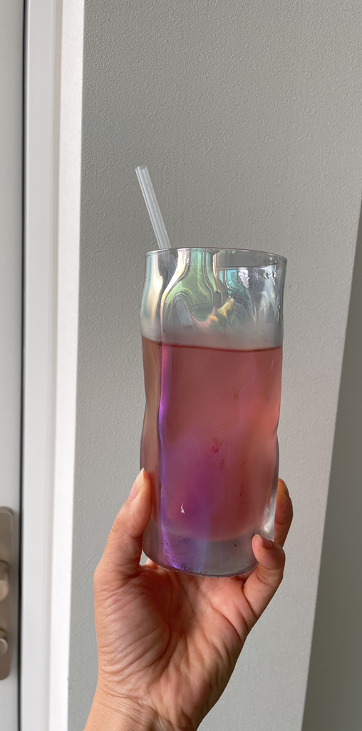 테이블아트 젠 오로라 유리 맥주잔