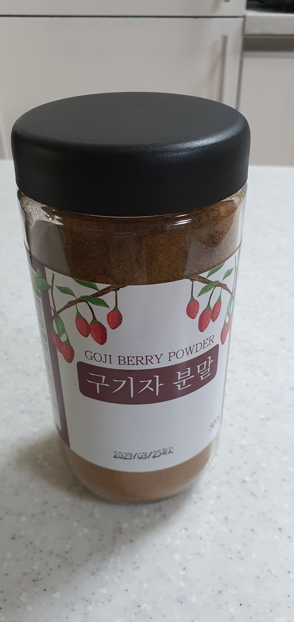 국산 구기자가루 분말 리뷰 후기