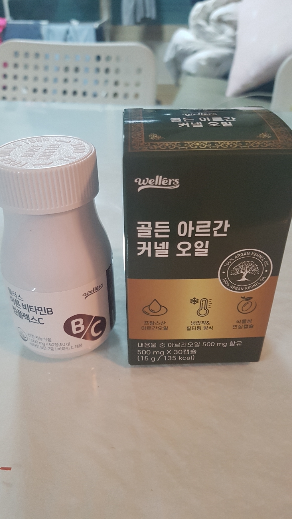 바른 비타민B 컴플렉스C 60정 / NO화학부형제 자연유래원료