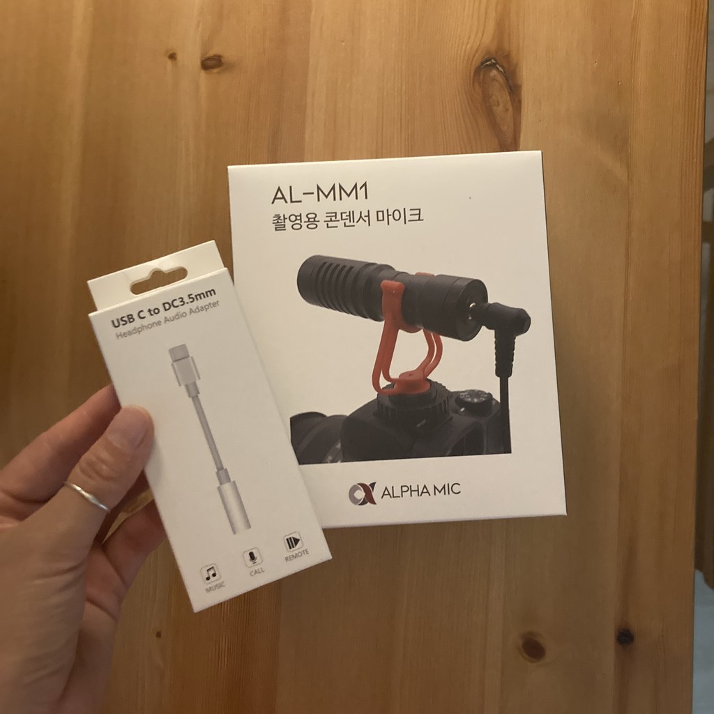 알파믹 1 USB C타입 콘덴서 마이크 브이로그 ASR 유튜브