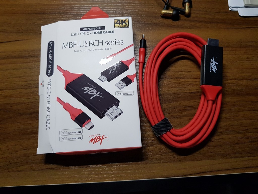 엠비에프 USB 31 C타입 HDMI 미러링 케이블 3M MBF-USBCH030 리뷰후기