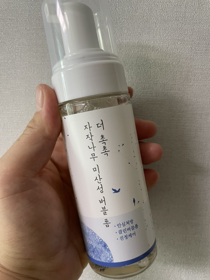 토니모리 더촉촉 자작나무 미산성 버블 폼 클렌저