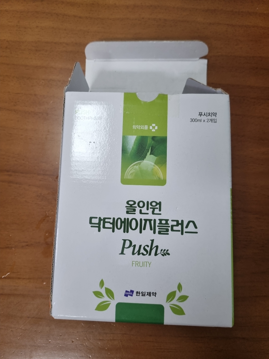 올인원 닥터에이지 플러스 푸시치약 토탈케어