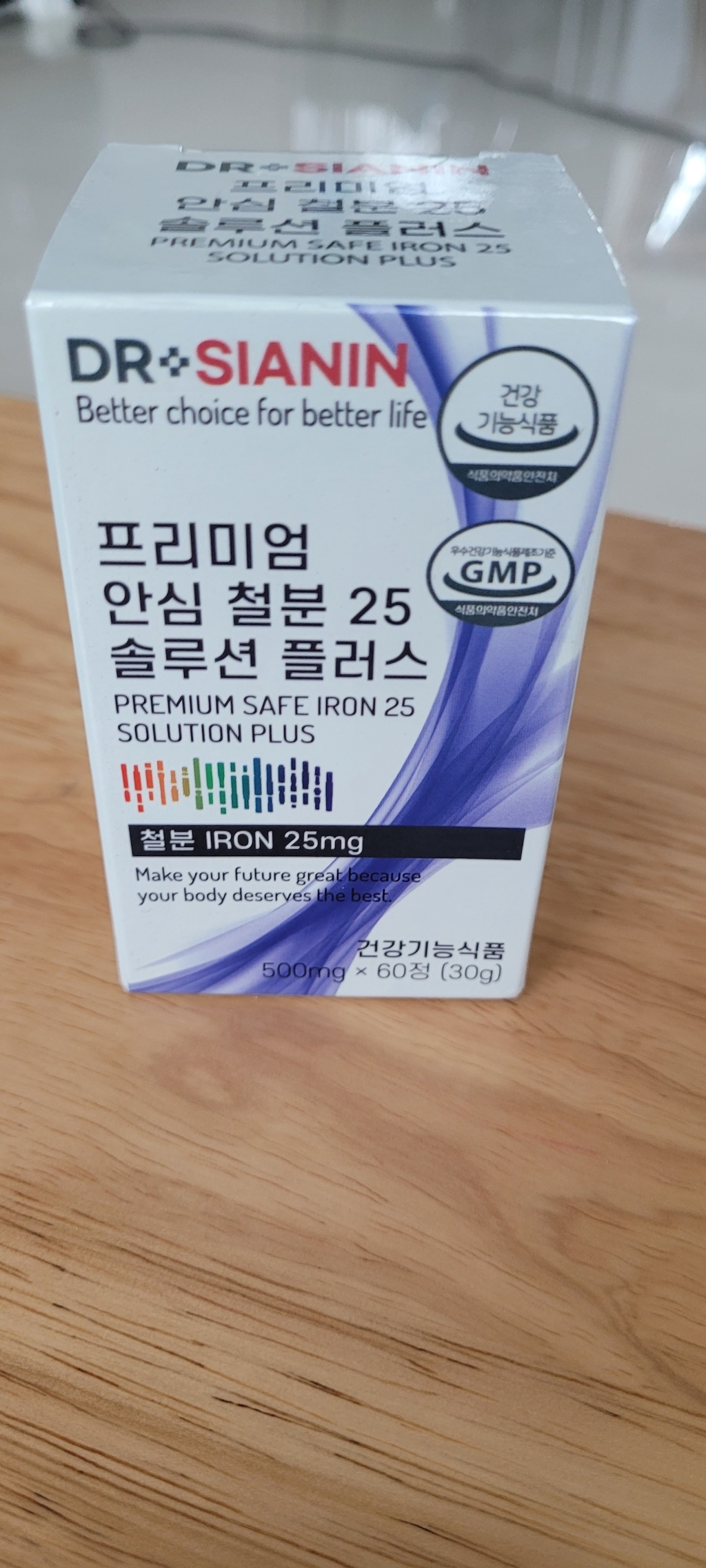 닥터시아닌 프리미엄 안심 철분 25 솔루션 플러스