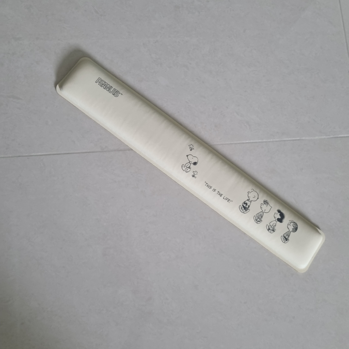 로이체 피너츠 캐릭터 키보드 손목 받침대 스누피 NTS-K-A-SN
