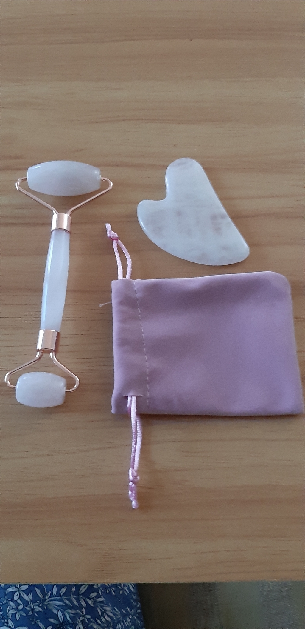 로즈쿼츠 하트 괄사 허벅지 셀룰라이트 마사지기 갈사 다리 림프 마사지 다이소