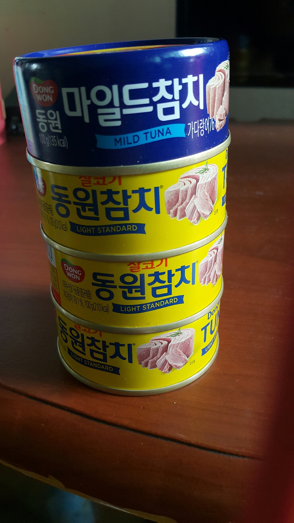 동원참치 살코기3마일드1 번들 리뷰후기