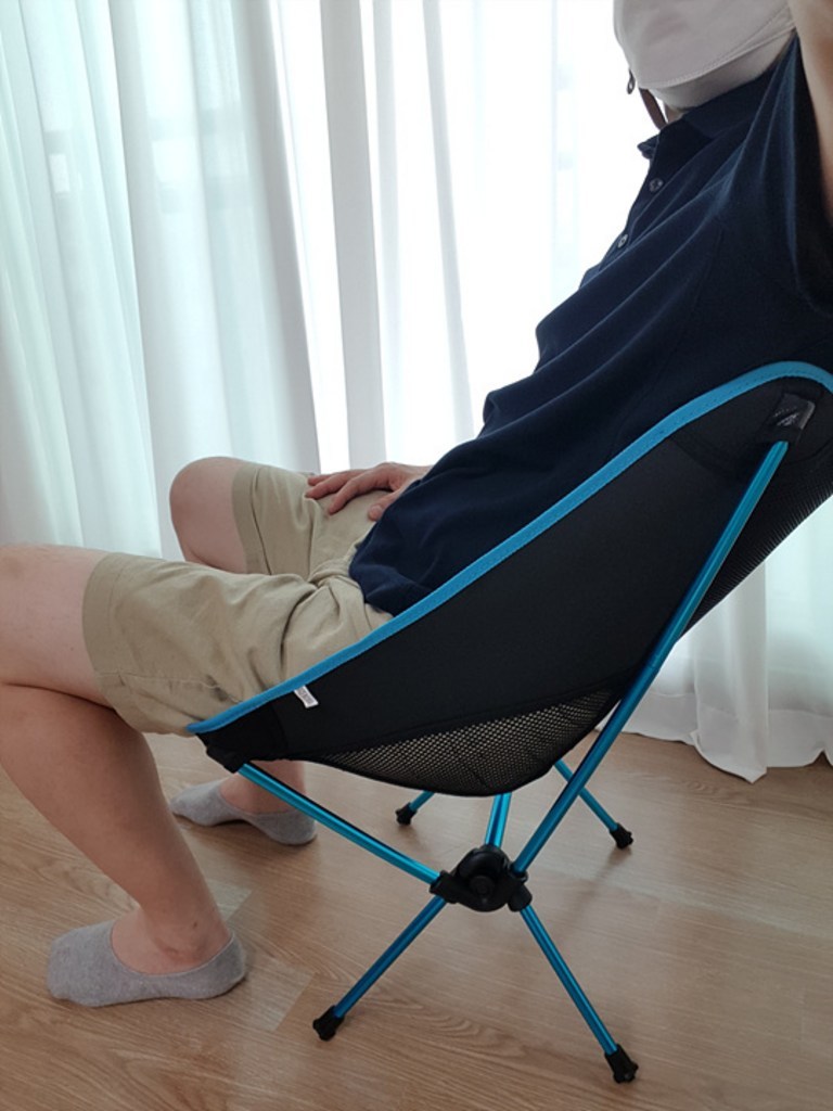 오빅 초경량 캠핑두랄루민체어 휴대용 낚시 차박 백패킹 알빙 가벼운 캠핑의자 2개