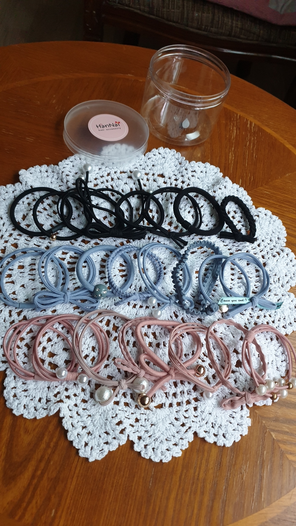 핸날 데일리 대용량 머리끈