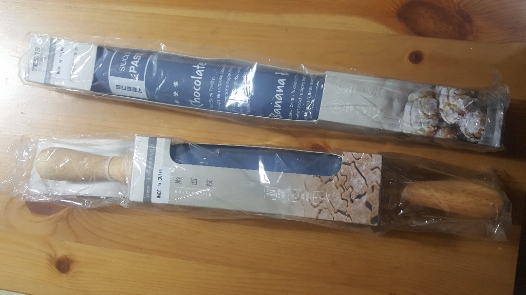 베이킹 실리콘 매트 링 밀대 별이 빛나는 블루