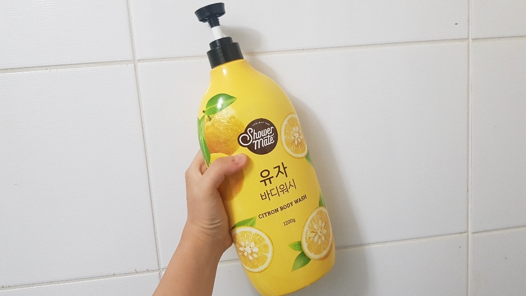 샤워메이트 유자 바디워시 리뷰후기