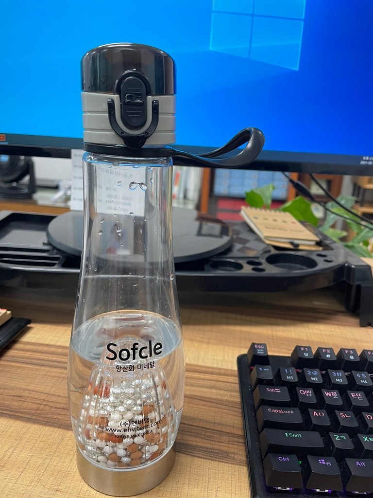 [엔비템] 항산화 미네랄 텀블러  카트리지 SET 칼슘볼