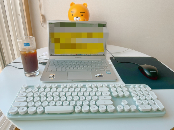엑토 레트로 무선 키보드 KBD-48 리뷰후기