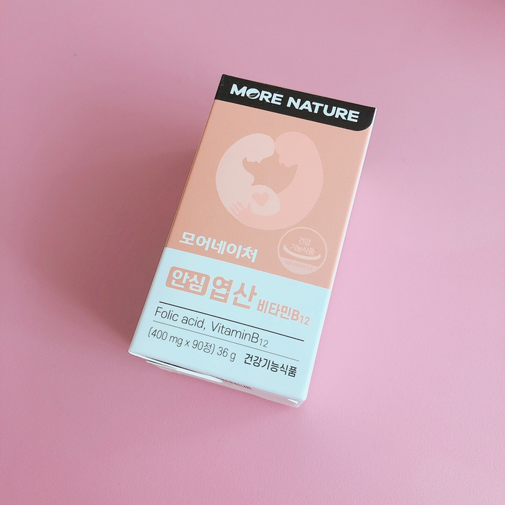 모어네이처 안심 엽산 비타민B12