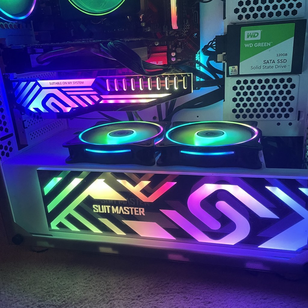 앱코 SUITMASTER M1 LED 그래픽카드 지지대 리뷰후기