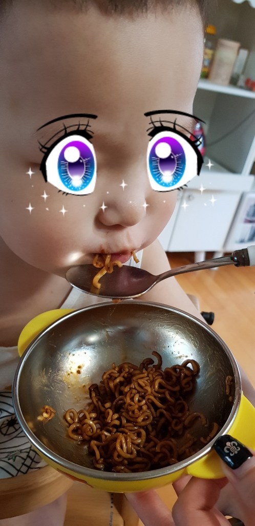 농심 짜파게티 범벅 미니 컵라면