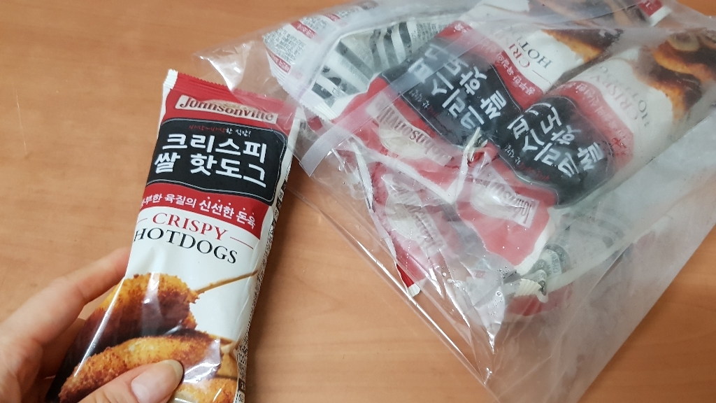쟌슨빌 크리스피 쌀 핫도그