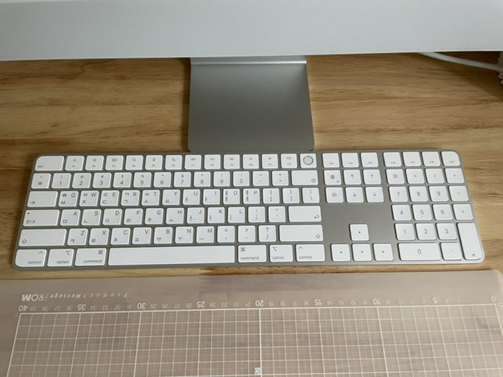 Ae Siicon 장착 ac용 aic Keyboard Touch ID 탑재
