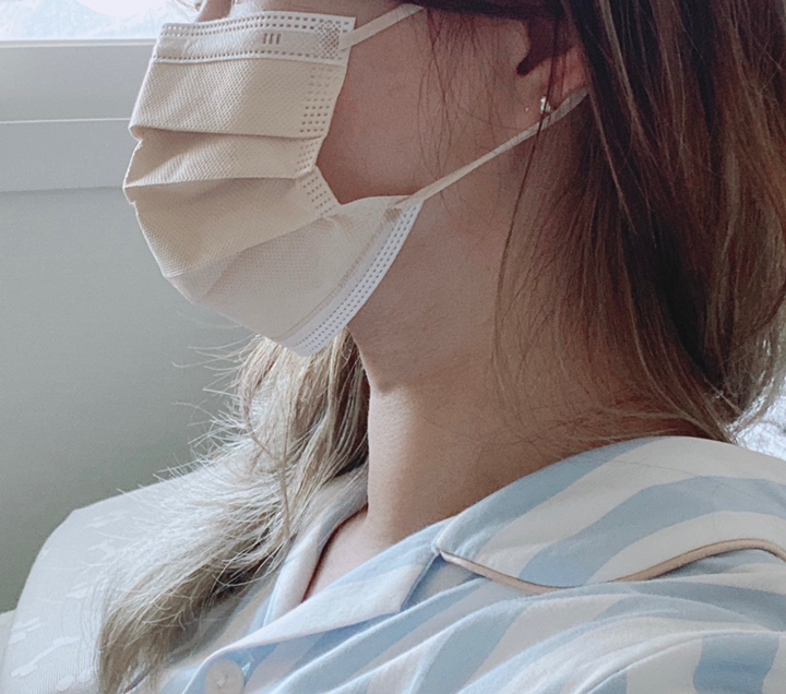 에티카 브리즈 마스크 스킨 베이지 대형 30매 에티카 칼라 일회용 마스크