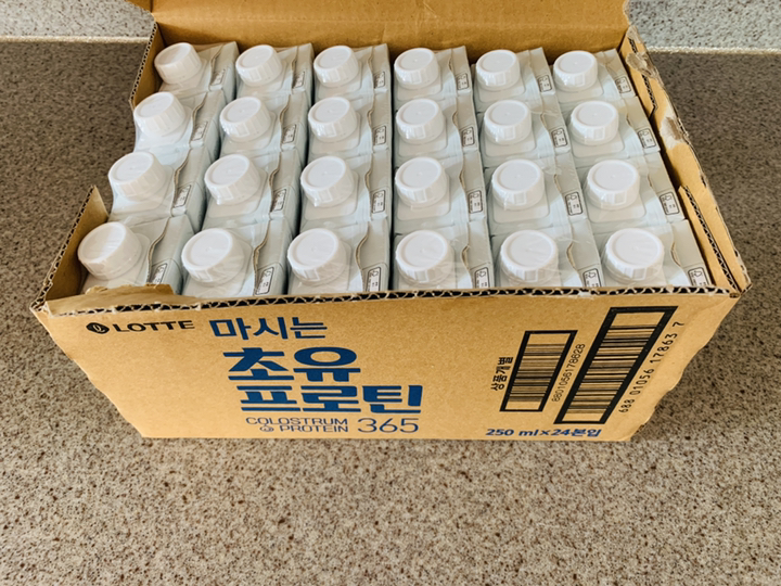 롯데칠성음료 마시는 초유프로틴 365 리뷰후기