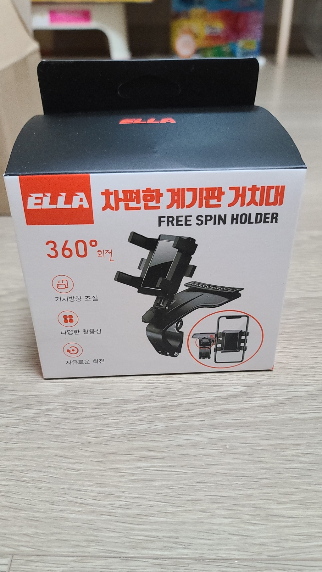 엘라 차편한세상 차량용 핸드폰 계기판 거치대