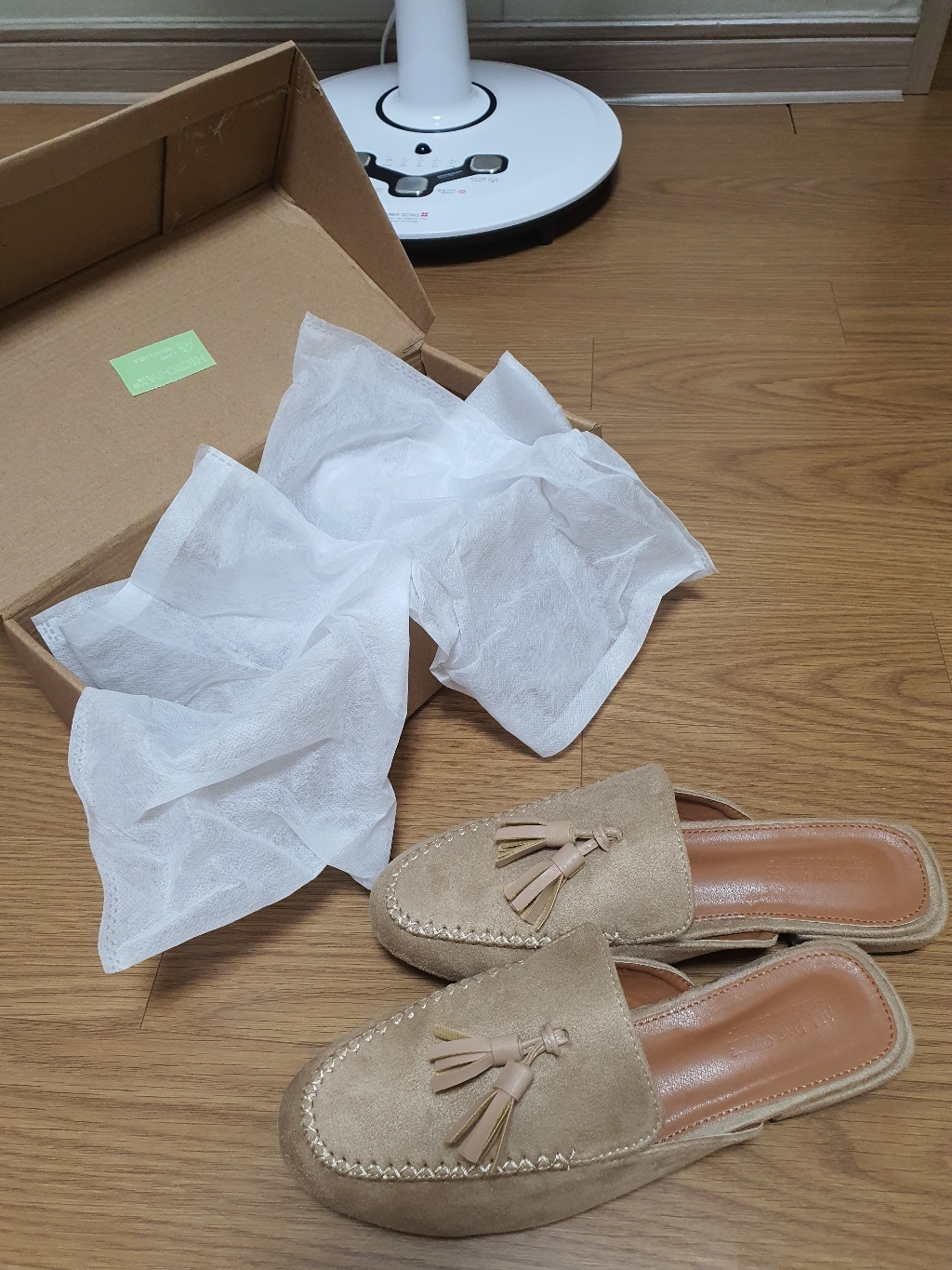 라블 여성용 태슬 블로퍼