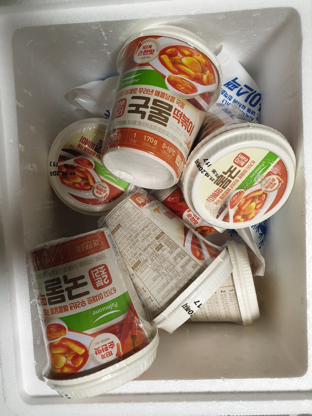 풀무원 2분조리 국물떡볶이 8개 리뷰후기