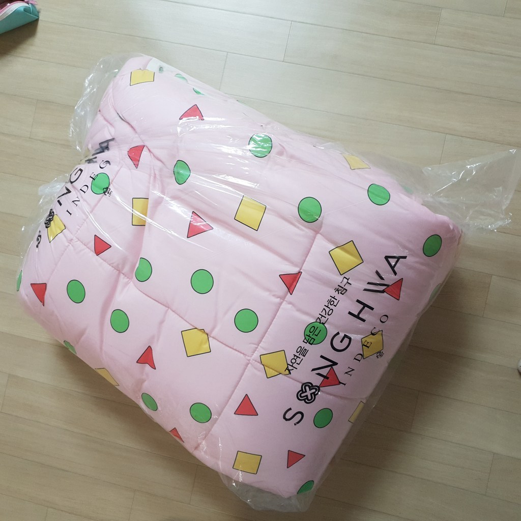 다이앤하우스 진드기방지 세미마이크로 사계절 짱구 차렵이불