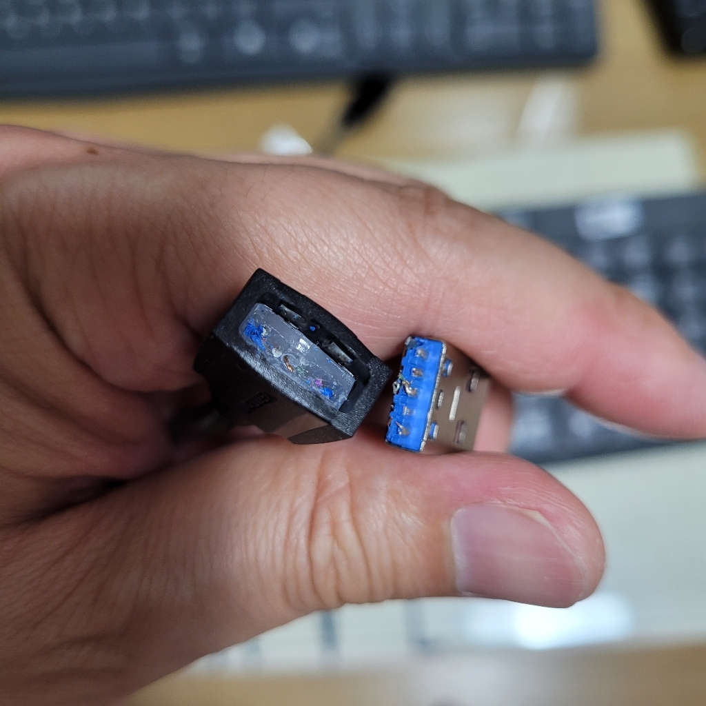 벤션 USB 30 연장케이블 블랙