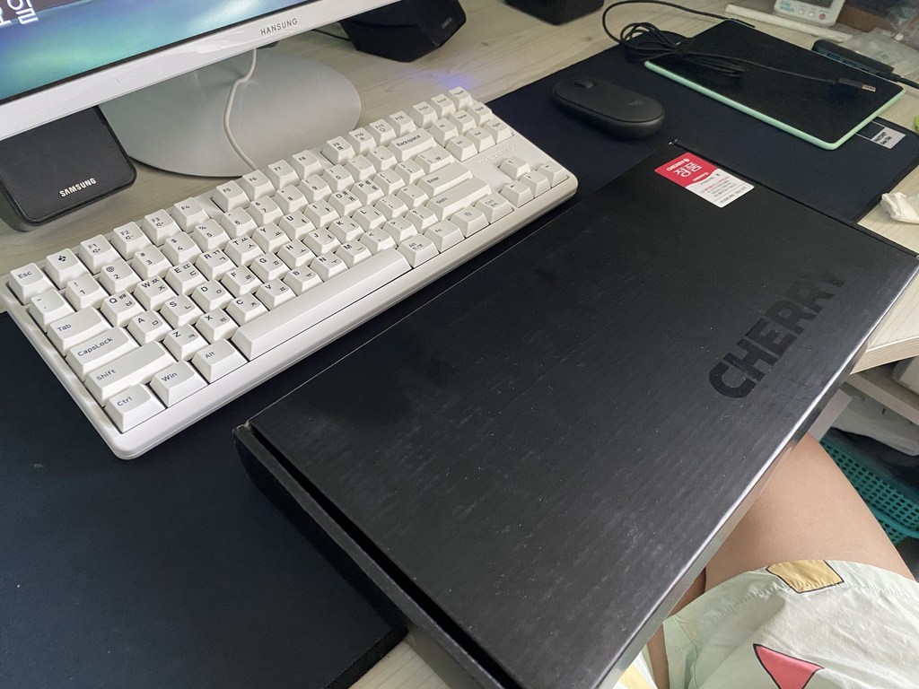 CHERRY 기계식 키보드 적축
