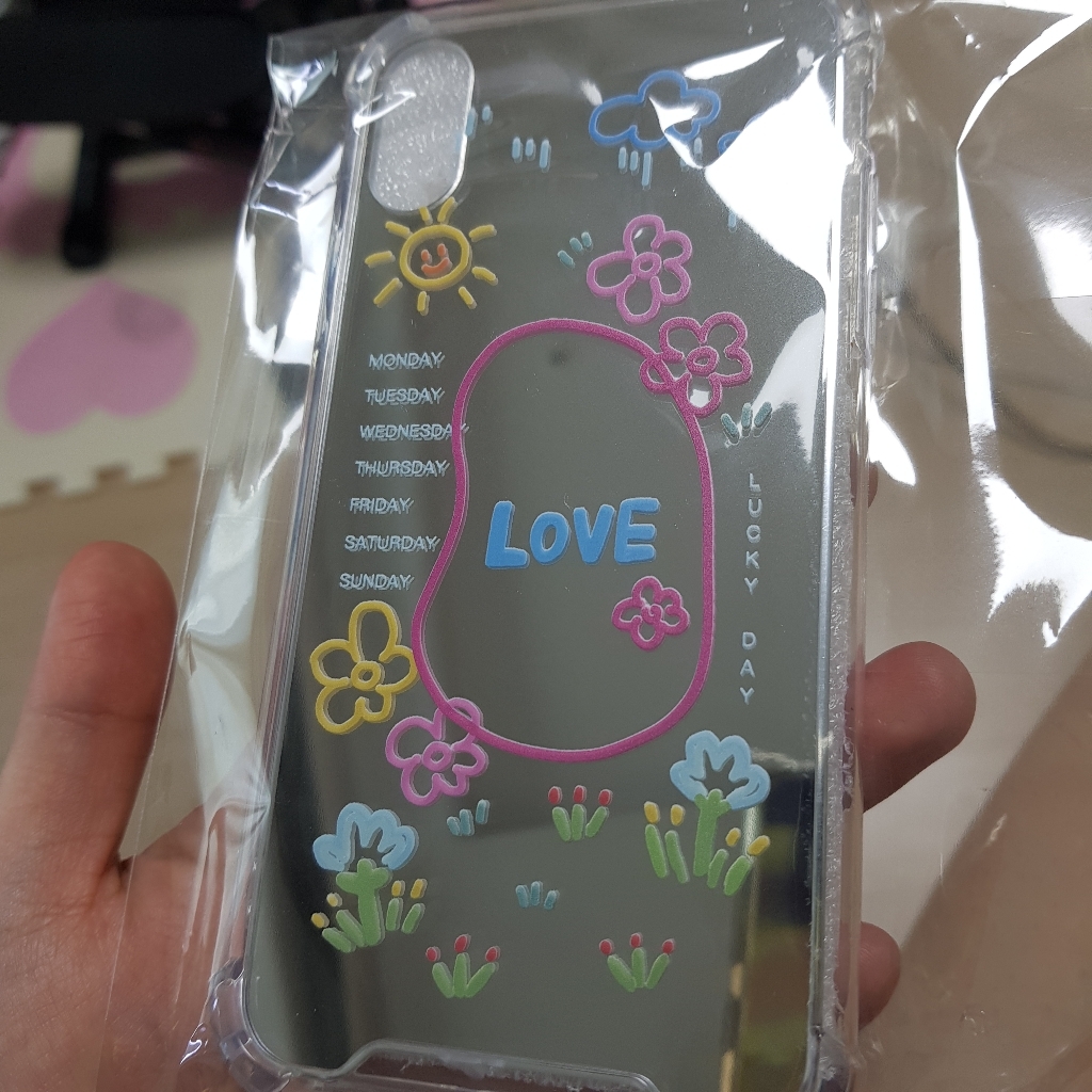 [당일출고] 러브 미러 아이폰케이스 폰케이스