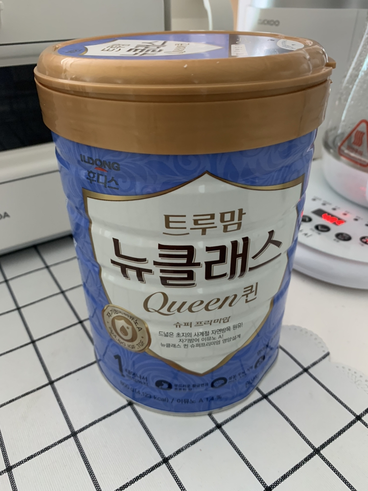 트루맘 뉴클래스 퀸 슈퍼프리미엄 분유 1단계 리뷰후기