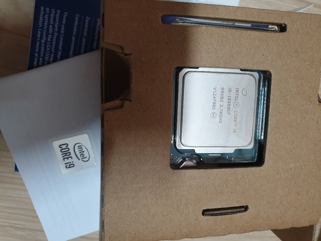 인텔 코어 코멧레이크 S CU 10세대 i9-10900KF
