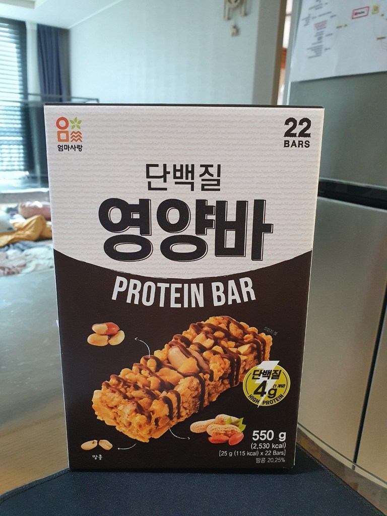 엄마사랑 단백질 영양바