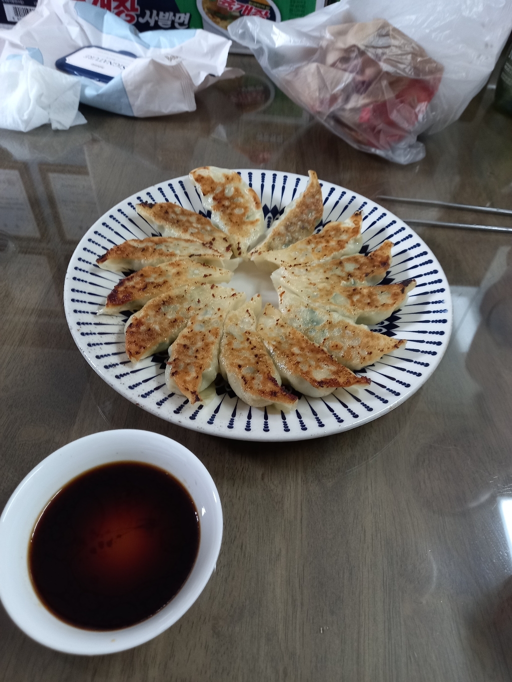 오지상구루메 눈꽃만두 하카타풍 야끼교자 모음 하네교자 만두 냉동교자 분식 간편식