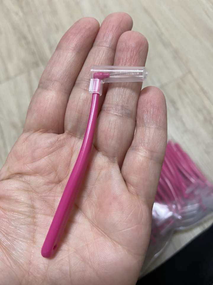 메디케이 치간칫솔 L형 SSSS 리뷰후기